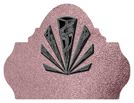 DARAY L 602 BK SH OR Black Sunburst Shimmer Orchid Background